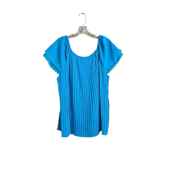 Zac & Rachel Tops - Zac & Rachel Women's Turquoise Blouse